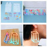 Geometric Earring Silicone Mold Rhombus Triangle Polygon Resin Mold