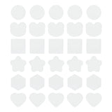 Mini Quicksand Love Hexagon Round Silicone Mold for Jewelry
