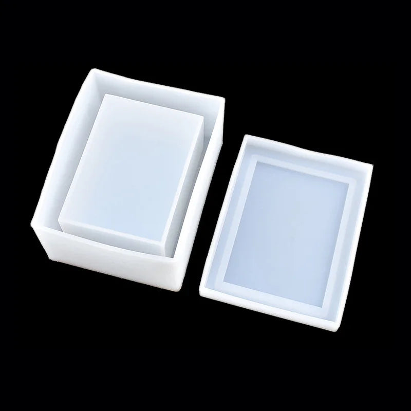 Silicone Epoxy Resin Mold for Tissue Storage Box and Jewelry Box