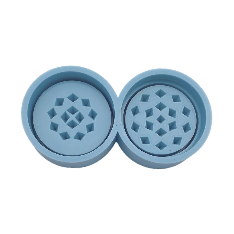 Silicone Tobacco Grinder Leaf Herbal Herb Spice Crusher Mold