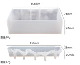 Undersea & Mountain Epoxy Resin Molds for DIY Crafts