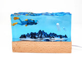 Undersea & Mountain Epoxy Resin Molds for DIY Crafts