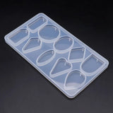 Transparent Silicone Epoxy Resin Molds for Jewelry Making