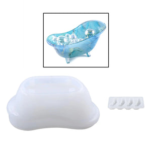 Epoxy Resin Mould Storage Container for Jewelry Display