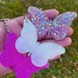 Butterfly Keychain Mold Silicone Casting Molds DIY Keychain Pendant