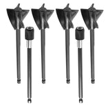 4Pcs Epoxy Resin Paint Mixer Paddles + 2 Extension Rods