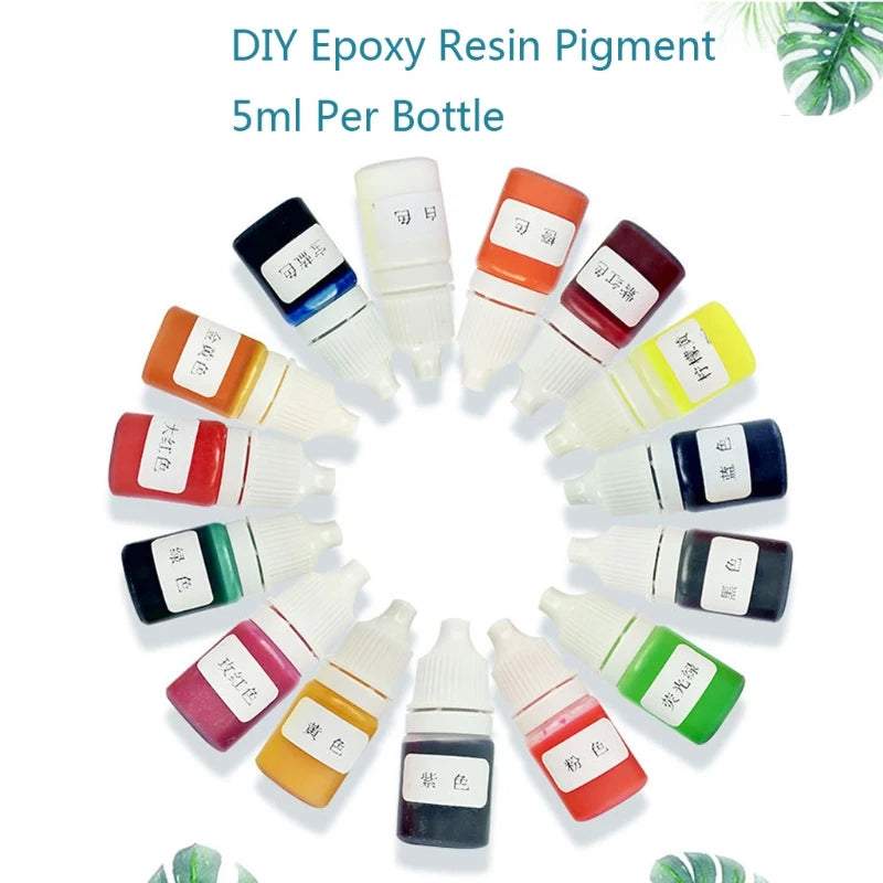Epoxy Resin Pigment Liquid Highly Concentrated Epoxy Resin Colorant