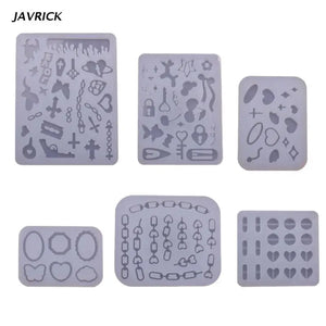 Epoxy Resin Quicksand Mold for Keychain Pendant