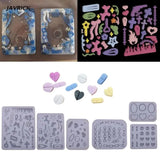 Epoxy Resin Quicksand Mold for Keychain Pendant