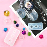 Epoxy Resin Silicone Mold Egg Spherical Mold Set Large Art Pendant