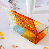 Epoxy Resin Silicone Mold Flip Cover Storage Box DIY Craft Home Storage Box