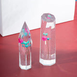Octagonal Cylinder Silicone Mold for Ring Holder Candle Set Jewelry
