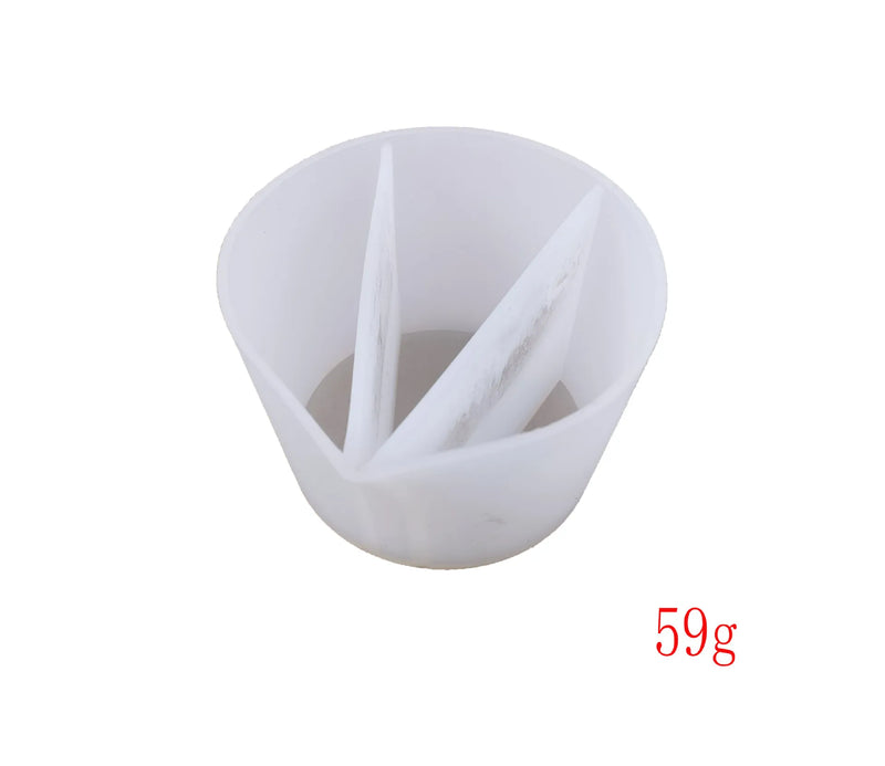 Epoxy Silicone Mixing Cup Liquid Resin Measure Cups Jewelry Make Grid Casting