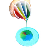 Epoxy Silicone Mixing Cup Liquid Resin Measure Cups Jewelry Make Grid Casting