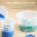 Epoxy Silicone Measuring Cups 250ml-100ml, Resin Supplies, Mixing Tools
