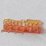 Epoxy Silicone Mold for Glasses Keychains Pendant Holder Stand Shelf