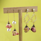 Epoxy Dried Rose Buds for DIY Jewelry, Real Flower Earring Material
