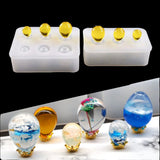 Epoxy Resin Molds Oval Egg Shape Silicone Mold