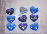 Heart-Shaped UV Resin Mold Silicone Pendant Mold