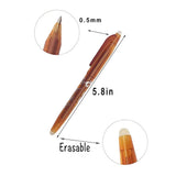 Erasable Heat Erase Pen, 0.5mm, Fabric Friendly, Pack of 12
