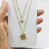 10pcs 12mm Star Rhinestone Coin Zinc Alloy Necklace Earring Bracelet DIY