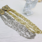 10pcs Tiny Dot Chain with Ext Chain Jewelry Link DIY Finding Necklace