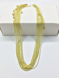 10pcs Twisted Tiny Chain with Ext Chain Jewelry Link DIY Finding Necklace