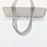 10pcs Twisted Tiny Chain with Ext Chain Jewelry Link DIY Finding Necklace