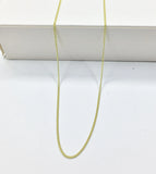 10pcs Twisted Tiny Chain with Ext Chain Jewelry Link DIY Finding Necklace