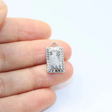 20pcs 10*15mm Sun Gold/Silver Bee Charms Pendant Jewelry DIY