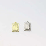 20pcs 10*15mm Sun Gold/Silver Bee Charms Pendant Jewelry DIY