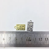 20pcs Sea Shell Print Gold/Silver Plated Charms Pendant Jewelry DIY Necklace