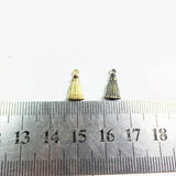 20pcs Mini Tassel Zinc alloy Women Charms DIY Jewelry 2 Colors