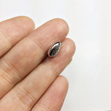 20pcs 10mm Mini 3D Heart Charms Zinc Alloy necklace earring bracelet DIY