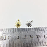 20pcs 10mm Flower Zinc Alloy DIY Jewelry 2 Colors