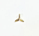 20pcs Mini Mermaid Tail Zinc Alloy Jewelry DIY in 2 colors