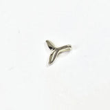 20pcs Mini Mermaid Tail Zinc Alloy Jewelry DIY in 2 colors
