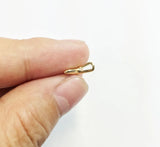 20pcs Mini Mermaid Tail Zinc Alloy Jewelry DIY in 2 colors