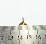 20pcs Mini Mermaid Tail Zinc Alloy Jewelry DIY in 2 colors