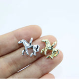 20pcs 18mm Horse Gold/Silver Plated Charms Pendant DIY Necklace