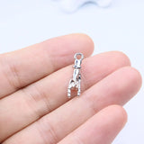 20pcs 20*5mm 3D Hand Zinc Alloy DIY Charms for Jewelry Making