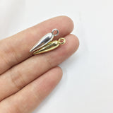 20pcs 5*16mm Tear Shape Pepper Charms Pendant 2 Colors