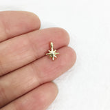 20pcs Mini Star Zinc Alloy DIY Charms Pendant Necklace Earring Bracelet 2 Colors
