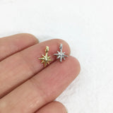 20pcs Mini Star Zinc Alloy DIY Charms Pendant Necklace Earring Bracelet 2 Colors