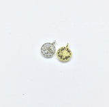 20pcs Mini Coin Charms Pendant DIY Jewelry Necklace Bracelet Earring