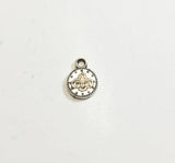 30pcs 7mm Coin Charms Zinc Alloy Jewelry DIY