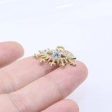 6pcs 20mm Lovely Eyes Rhinestone Coin Necklace.Earring Bracelet DIY