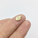 20pcs Mini Leaf Zinc Alloy Charms for Women Jewelry DIY