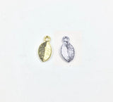 20pcs Mini Leaf Zinc Alloy Charms for Women Jewelry DIY