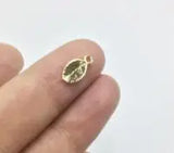 20pcs Mini Leaf Zinc Alloy Charms for Women Jewelry DIY